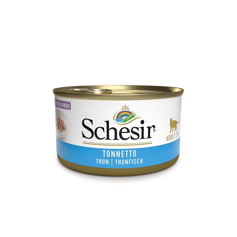 Schesir Tonnetto al Naturale in Acqua 85g - Gatti Adulti Schesir Tonnetto al Naturale in Acqua 85g - Gatti Adulti